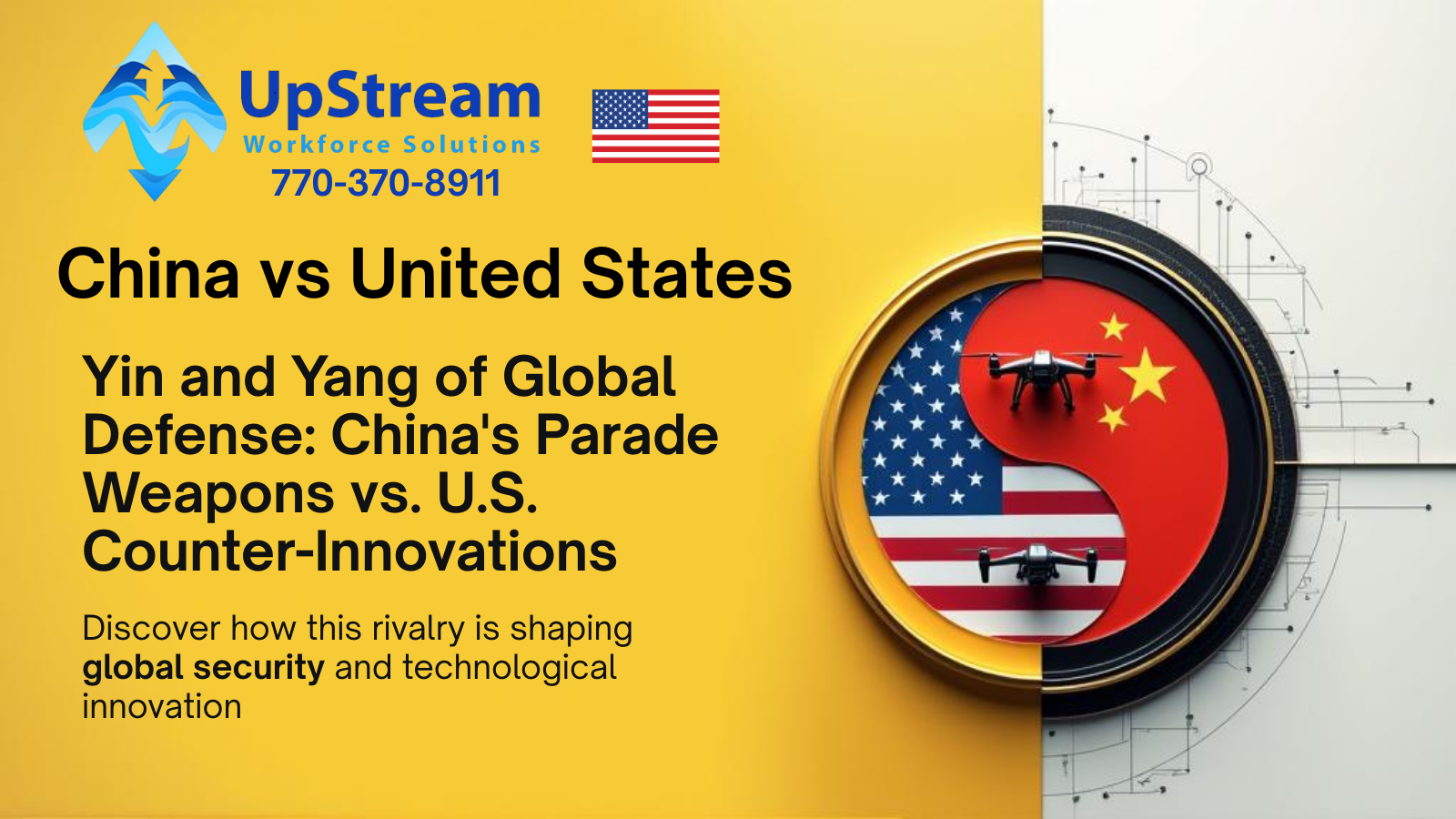 Twitter Post – China vs. U.S. Defense Tech Clash and its implications for the future